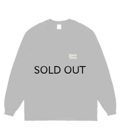 画像2: WACKO MARIA (WASHED HEAVY WEIGHT LONG SLEEVE T-SHIRT) BLACK