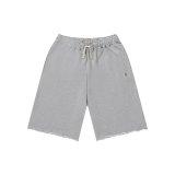 BLACK EYE PATCH (SMALL OG CUT OFF SWEAT SHORTS) H.GRAY