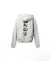 画像2: KAMIYA ("DISTORTED Girl" Zip-up Hoodie) GRAY (2)