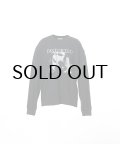 KAMIYA ("DISTORTED Girl" L/S T-shirt) BLACK