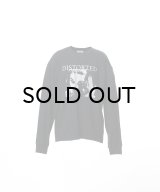 KAMIYA ("DISTORTED Girl" L/S T-shirt) BLACK