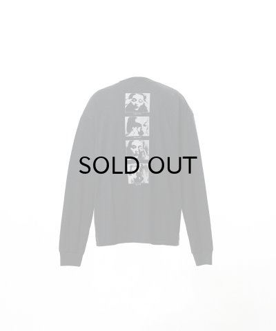 画像2: KAMIYA ("DISTORTED Girl" L/S T-shirt) BLACK