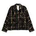 doublet (DUST FLOCKY PAJAMA SHIRT) BLACK