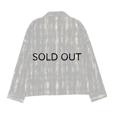画像2: doublet (DUST FLOCKY PAJAMA SHIRT) BLACK