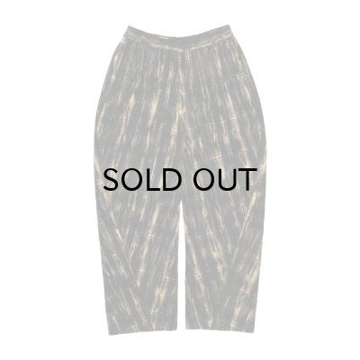 画像1: doublet (DUST FLOCKY PAJAMA PANTS) BLACK