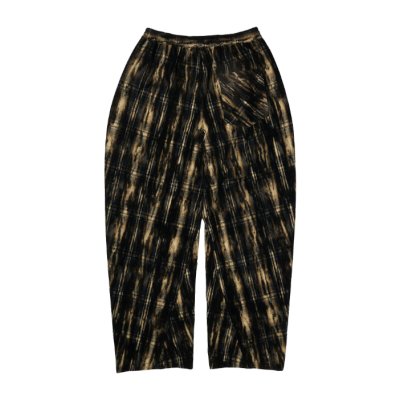 画像2: doublet (DUST FLOCKY PAJAMA PANTS) BLACK