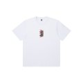 BLACK EYE PATCH (HWC GESTURE LABEL TEE) WHITE