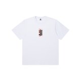 BLACK EYE PATCH (HWC GESTURE LABEL TEE) WHITE
