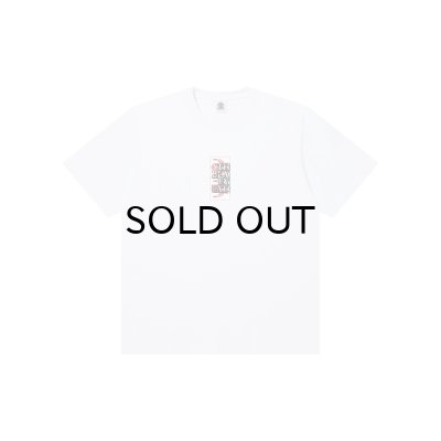 画像1: BLACK EYE PATCH (HWC GESTURE LABEL TEE) WHITE