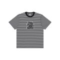 BLACK EYE PATCH (OG LABEL PATCHED STRIPE HEAVYWEIGHT TEE) WHT-BLK