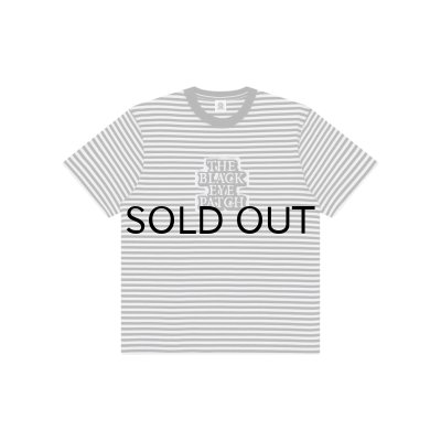 画像1: BLACK EYE PATCH (OG LABEL PATCHED STRIPE HEAVYWEIGHT TEE) WHT-BLK