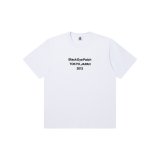 BLACK EYE PATCH (BRAND ORIGIN HEAVYWEIGHT TEE) WHITE