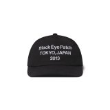 BLACK EYE PATCH (BRAND ORIGIN CAP) BLACK