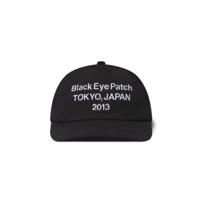 画像1: BLACK EYE PATCH (BRAND ORIGIN CAP) BLACK