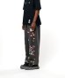 画像2: Maison MIHARA YASUHIRO (Price Tag Sticker Printed Sweat Pants) BLACK (2)