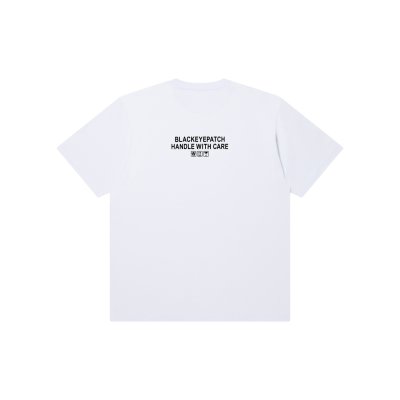 画像2: BLACK EYE PATCH (HWC GESTURE LABEL TEE) WHITE