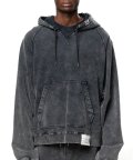 Maison MIHARA YASUHIRO (Bleached Hoodie) BLACK
