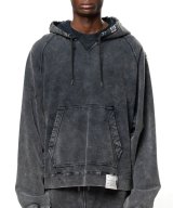 Maison MIHARA YASUHIRO (Bleached Hoodie) BLACK