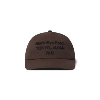 画像1: BLACK EYE PATCH (BRAND ORIGIN CAP) BROWN