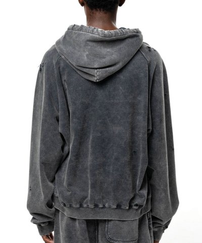 画像2: Maison MIHARA YASUHIRO (Bleached Hoodie) BLACK
