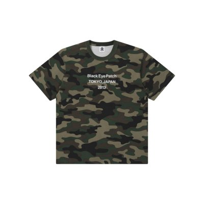 画像1: BLACK EYE PATCH (BRAND ORIGIN HEAVYWEIGHT TEE) CAMO
