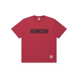 BLACK EYE PATCH (BENNESSY HEAVYWEIGHT TEE) RED