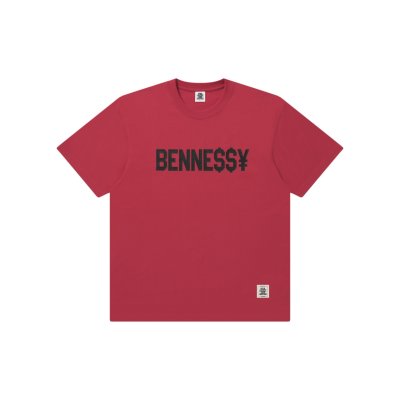 画像1: BLACK EYE PATCH (BENNESSY HEAVYWEIGHT TEE) RED