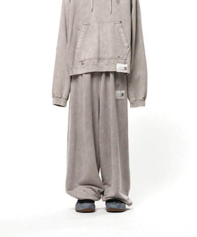 画像1: Maison MIHARA YASUHIRO (Bleached Sweat Pants) KHAKI