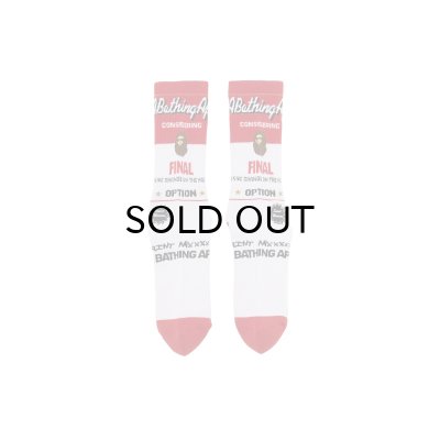 画像2: SAINT Mxxxxxx (BAPE_SOCKS_FINAL) WHITE