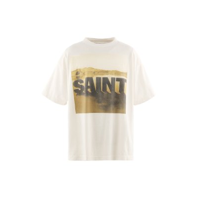 画像1: SAINT Mxxxxxx (KK_SS T-SHIRT_DESERT) WHITE