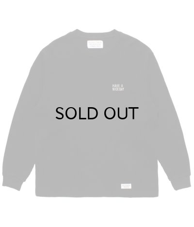 画像1: WACKO MARIA (THERMAL SHIRT) BLACK