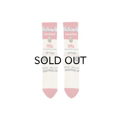 画像2: SAINT Mxxxxxx (BAPE_SOCKS_FINAL) ECRU