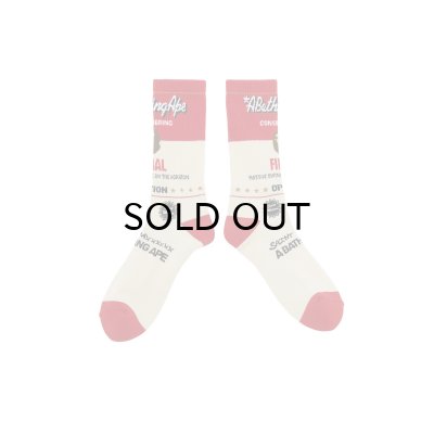 画像1: SAINT Mxxxxxx (BAPE_SOCKS_FINAL) ECRU