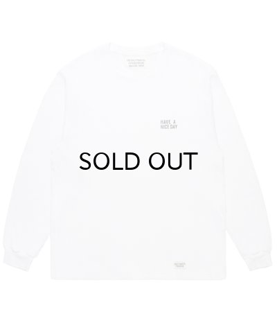 画像1: WACKO MARIA (THERMAL SHIRT) WHITE