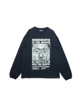 NISHIMOTO IS THE MOUTH (L/S TEE) BLACK
