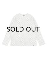 PHINGERIN (GINGHAM L/S WAFFLE THERMAL) SKY GREY