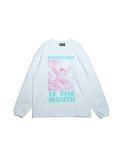 NISHIMOTO IS THE MOUTH (L/S TEE) WHITE