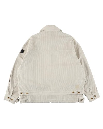 画像2: PHINGERIN (DOUBLE CORD JACKET) L.GREY