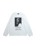 NISHIMOTO IS THE MOUTH (L/S TEE) WHITE