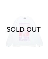 NISHIMOTO IS THE MOUTH (L/S TEE) WHITE