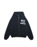 画像1: NISHIMOTO IS THE MOUTH (ZIP SWEAT HOODIE) BLACK (1)