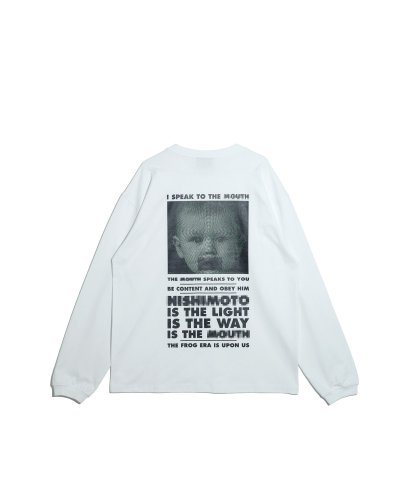 画像2: NISHIMOTO IS THE MOUTH (L/S TEE) WHITE