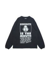 NISHIMOTO IS THE MOUTH (L/S TEE) BLACK