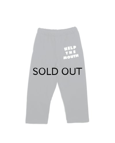 画像1: NISHIMOTO IS THE MOUTH (WIDE SWEAT PANTS) BLACK