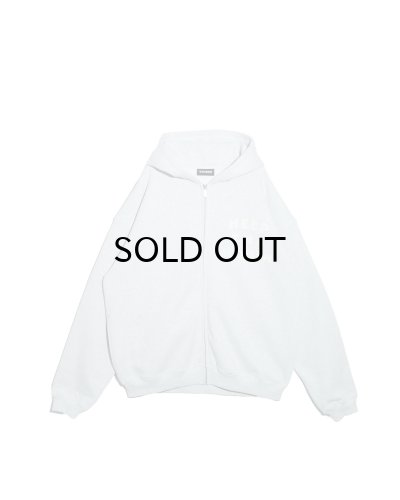 画像1: NISHIMOTO IS THE MOUTH (ZIP SWEAT HOODIE) GREY