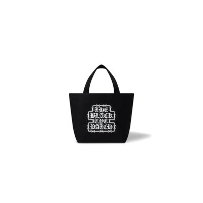 画像1: BLACK EYE PATCH (BARBED WIRE OG LABEL SMALL TOTE) BLACK