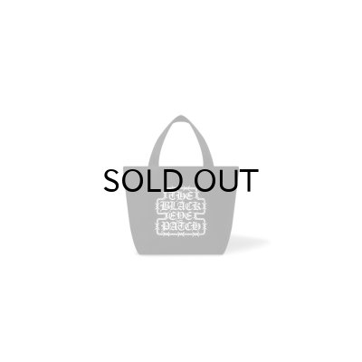 画像1: BLACK EYE PATCH (BARBED WIRE OG LABEL SMALL TOTE) BLACK