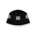 BLACK EYE PATCH (DOLLAR SIGN KNITTED BUCKET HAT) BLACK