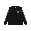 BLACK EYE PATCH (BARBED WIRE OG L/S TEE) BLACK