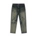 画像2: BLACK EYE PATCH (B EMBLEM DAMAGED SLIM JEANS) INDIGO (2)